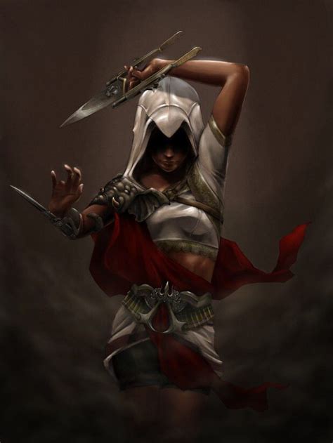 Female Assassin Fan Art for Assassin's Creed