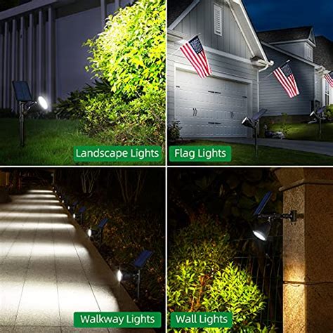 Jsot Lm Solar Spotlights Outdoor For Garden Ip Waterproof Solar