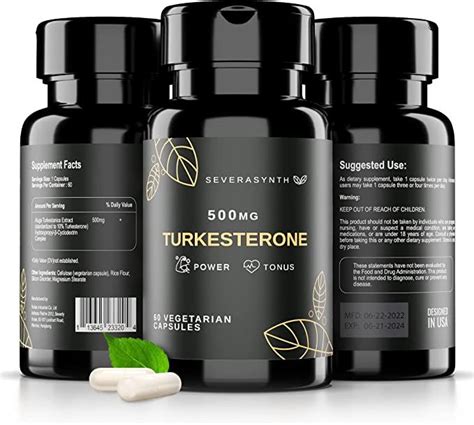 Severasynth Turkesterone Mg Daily Muscle Building Supplement For