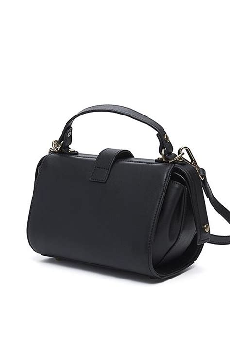 The Eloise Noir Clasped Bag ShopperBoard