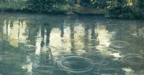 The Yerres Effect Of Rain By Caillebotte Illustration World