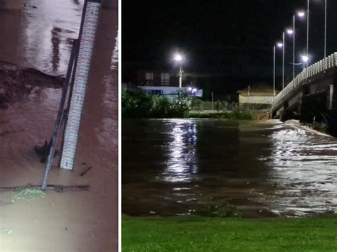 Nível do Rio Tubarão está estabilizado em sete metros EXTRA SC