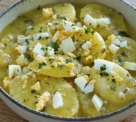 Receta Patatas En Salsa Verde Con Huevo Duro