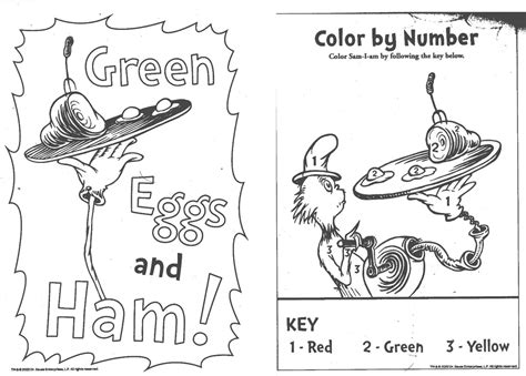 Dr Seuss Coloring Pages