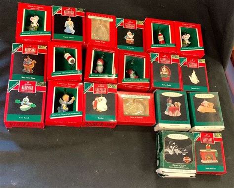 (20) Hallmark Keepsake Ornaments - Metzger Property Services LLC