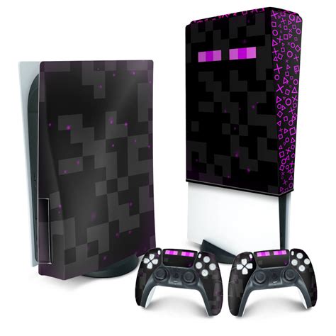 Kit Ps Skin E Capa Anti Poeira Minecraft Enderman Pop Arte Skins