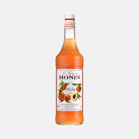 Monin Peach Syrup Cl Malaysia Bottles Per Box