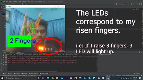 Finger Counter With Arduino Hand Detection And Tracking Finger