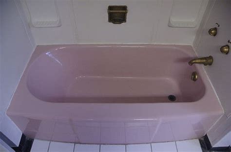 Pink Tub Pink Bathtub Pink Tub Diy Bathroom