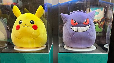 SDCC 2022 Squishmallows X Pokémon s Pikachu and Gengar