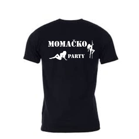 majice za momacko vecer sa natpisomtiskomprintom
