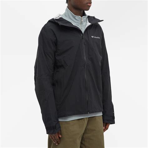 Columbia Omni Tech Ampli Dry Shell Jacket Black End