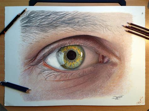 Eye Color Pencil Drawing by AtomiccircuS on DeviantArt