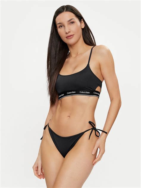 Calvin Klein Swimwear G Ra Od Bikini Kw Kw Czarny Modivo Pl