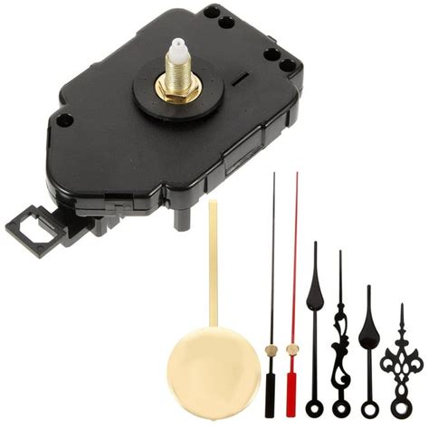 WSTEER 1 Set of DIY Wall Clock Movement Kit DIY Pendulum Clock Movement Kit DIY Clock Mechanism ...