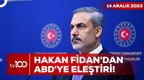 Hakan Fidan Gazze de Ateşkes ile Katliam Arasında ABD Duruyor Ece