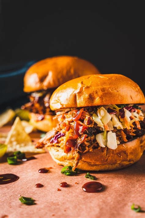 Bbq Pulled Pork Sandwiches Recipe Sweet And Tangy