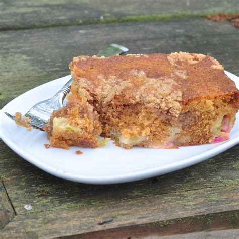 Easy Rhubarb Cake The Creekside Cook