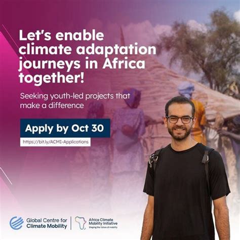 Call For Applications African Climate Mobility Youth Solutions