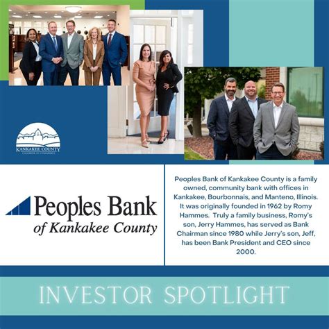 Investor Spotlight: Peoples Bank of Kankakee County - Kankakee County Chamber of Commerce