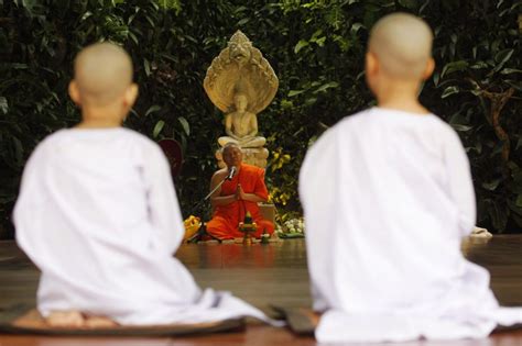 Thailands ‘renegade Yet Powerful Buddhist Nuns Buddhist Nun Buddhist Traditions The Monks