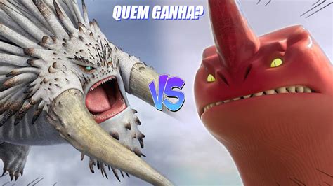 Besta Implacável VS Bravata Vermelha Duelo de Dragões YouTube