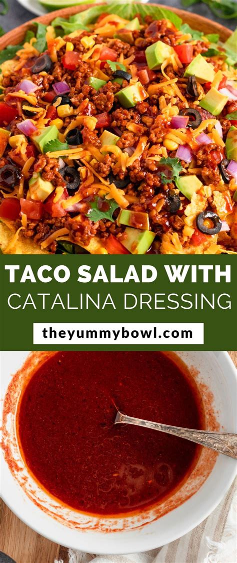 Taco Salad Recipe With Catalina Dressing Artofit