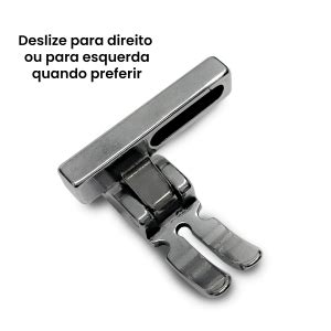 Calcador Para M Quina Industrial Reta Ziper Em Ziper Lado Esquerdo