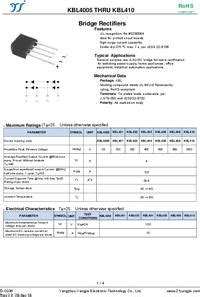 KBL410 (KBL10, RS407), Диодный мост 4А 1000В [KBL], Китай | купить в ...