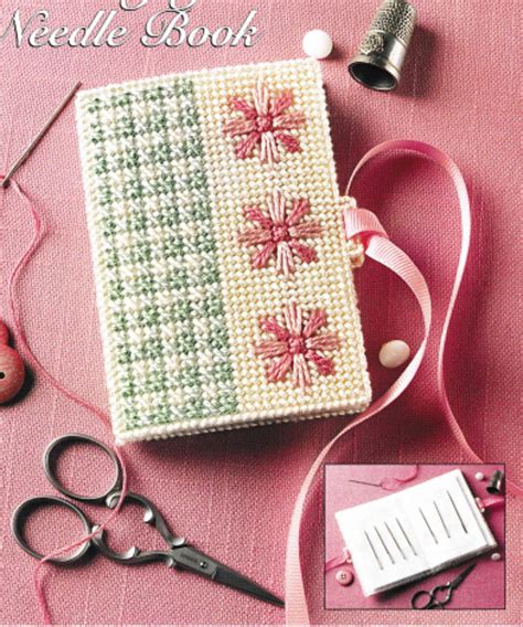 Plastic Canvas Needle Book Pattern Book Pdf Easy Needlebook Etsy