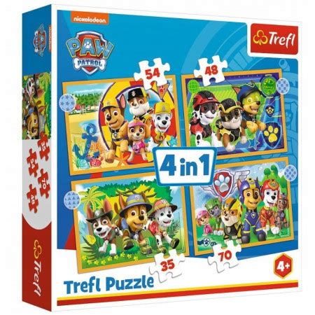 Puzzle Delova U Paw Patrol Trefl T Univerzal