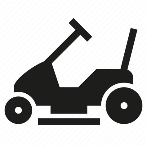 Lawn Mower Rider Riding Tractor Icon