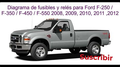 Guía Completa Cómo Entender El Diagrama De Fusibles De Ford F 350 Super Duty