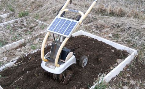 Build A Diy Solar Powered Backyard Tiller