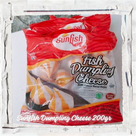 Jual Sunfish Dumpling Cheese 200gr Baso Suki Seafood Isi Keju Enak