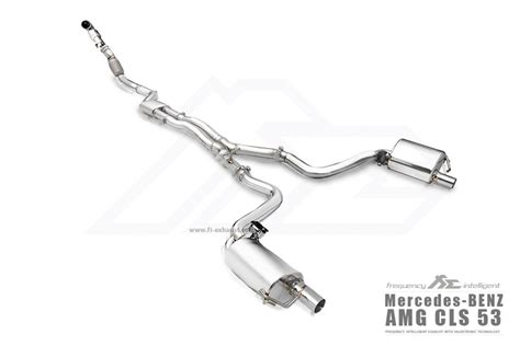 Fi Exhaust Sportowy układ wydechowy z klapami CLS 53 AMG C257 CLS