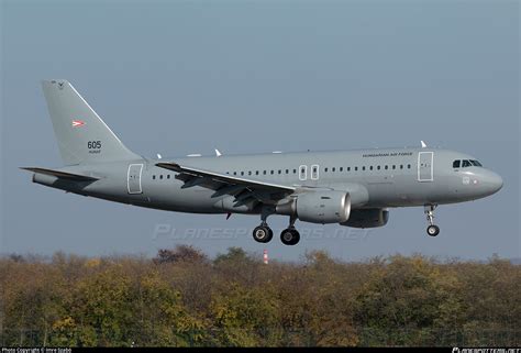 605 Hungarian Air Force Airbus A319 112 Photo by Imre Szabó ID