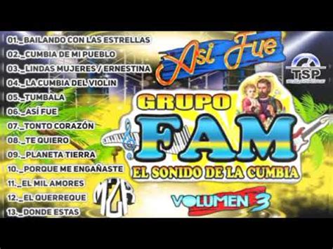 GRUPO FAM EL SONIDO DE LA CUMBIA VOL 3 ASi Fue PRODUCCION 2024 YouTube