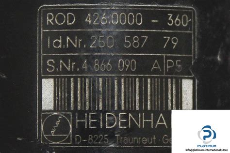 HEIDENHAIN ROD 426 0000 360 INCREMENTAL ENCODER Platinum International