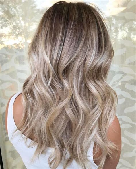 Cool Blonde Balayage Hair Colors In