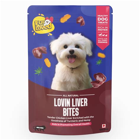 Lovin’ Liver Bites – High Protein Chicken Liver Dog Treats | 100g