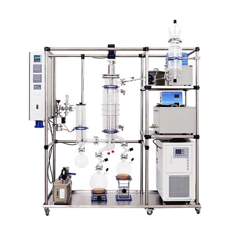 Short Path Wiped Thin Film Evaporator Molecular Distillation Machine