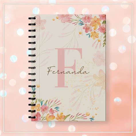 Agenda Nome Personalizado F Elo Produtos Especiais