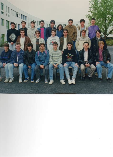 Photo de classe CAP BEP CAIC 90 92 de 1990 Lycée Professionnel Marcel