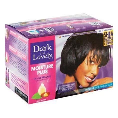 Dark And Lovely Moisture Plus No Lye Relaxer Kit Regular Cosmetize Uk