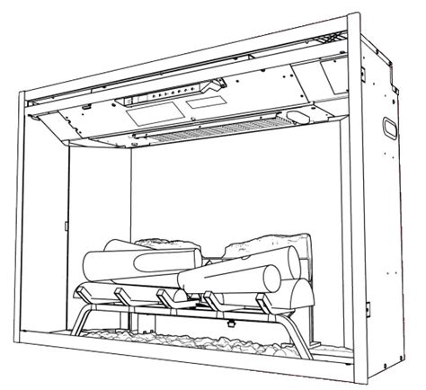 Dimplex RBF30C AU 2kW Revillusion Built In Electric Firebox Instruction