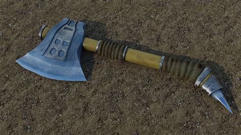 war axe  military cgtrader