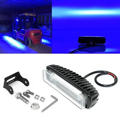 W Blue Line Led Forklift Truck Car Warning Lamp Safety Working Light