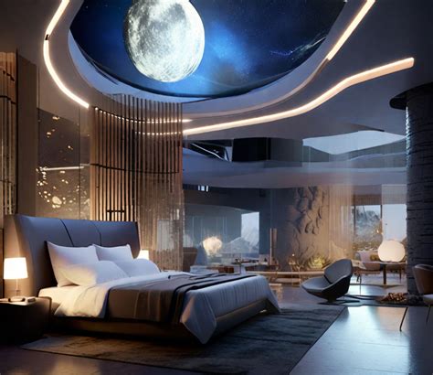 New Hotel on the Moon concept art capturing a liminal space ... by Mike ...