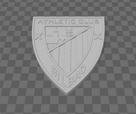 Archivo Stl Athletic Club De Bilbaoobjeto Imprimible En D Para